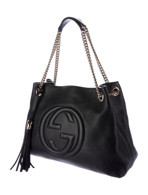 medium gucci soho chain|Gucci double g shoulder bag.